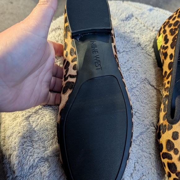 Bare Traps Black Leather Wedge Shoes Size 8 - Picture 2 of 4